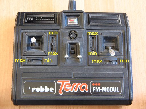Robbe transmitter