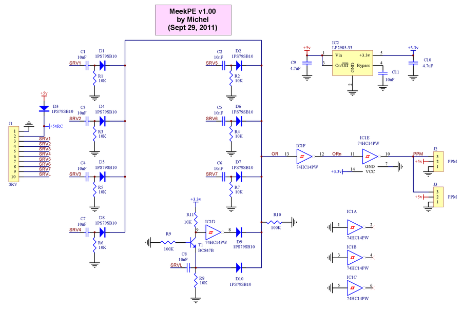 MeekPE v1.00 Schematic