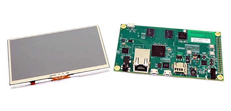 Gumstix carrier board and touchscreen