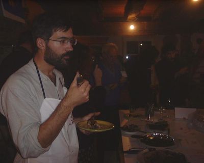 Cake contest at Antoine's house 2003