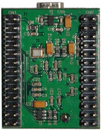 Bottom with pin headers