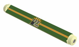 IR single thick sensor board 3D top view