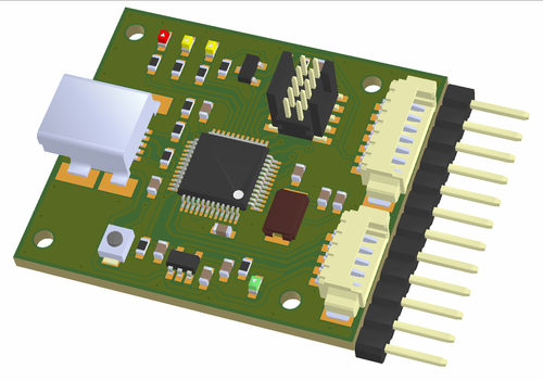 CricketProbe v1.00 3D top view